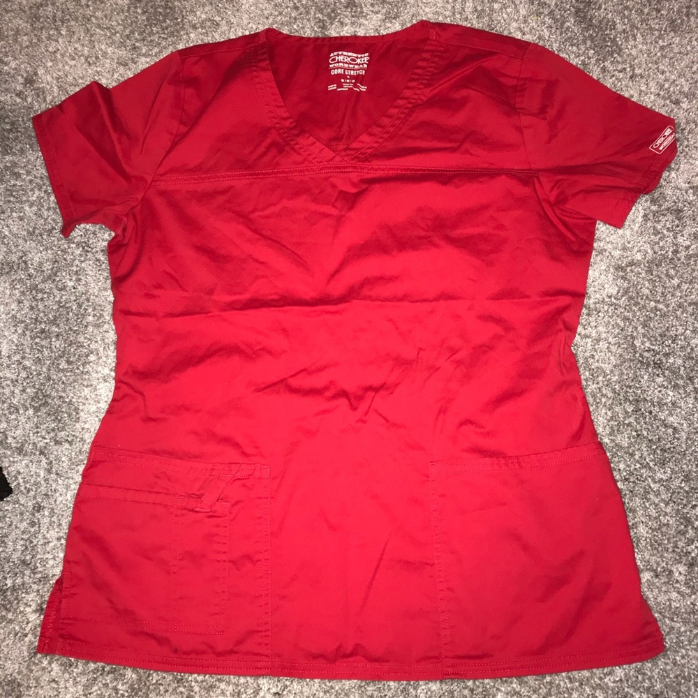 Cherokee scrub shirt